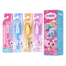 캐치티니핑 어린이 치약1개+칫솔4개 세트, 1개