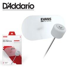 에반스 BASS DRUM EQ PATCH EQPC2 베이스 드럼패치, 1개