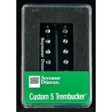 Seymour Duncan Custom 5 Trembucker TB-14 雙線圈拾音器, 黑色