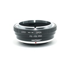 K&F CANON FD X FX PRO fd-fx-pro (KFFXPRO) 마운트-후지 마운트 어댑터 렌즈 크로스, 1개, 상세 설명 참조