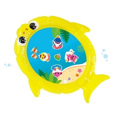 핑크퐁 해변의 아기상어 워터매트, 혼합색상, 1개