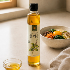 [국산 100%] 비이츠 국산 저온압착 들기름, 1개, 200ml 1개, 200ml