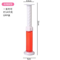 馬桶小花除臭凝膠 清香型 去異味 馬桶清潔 凝膠, 1個, 玫瑰