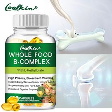 Coolkins 全食物B群複合配方 膠囊, 60組