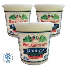 [치즈몰] 벨지오이오소 부라타 치즈, 453g, 3개