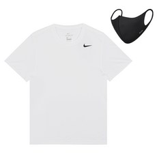 NIKE LEG 2.0 DRY-FIT印花圓領短袖T恤+口罩