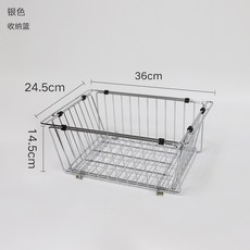 캠핑 igt 유닛 보드 테이블 확장모듈 접이식 수납 트레이 바스켓 바구니 초경량, 실버 수납바구니