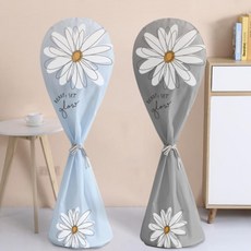 (소형/대형) 스탠드 선풍기 커버 망 보관 방수 덮개, 대형그레이