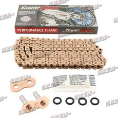 Supersprox KAWASAKI NINJA 400 前齒 後齒 黃金油封鏈, 1個