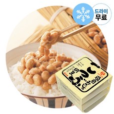 지케이푸드 G. 코우 시가야 낫또 150g (드라이) 발효식품 일본 나또 생낫또 코우, 50g, 3개
