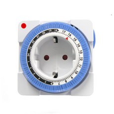 ADIT 국내 기술 고용량 24시간 절전 전기절약 콘센트 타이머 콘센트 스위치 멀티탭 타임스위치 전기타이머 관공서 납품용, 1개