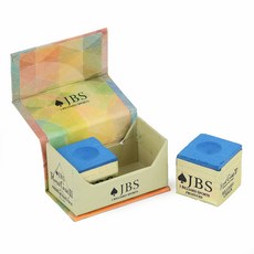 [정품인증 당구몰] JBS 로얄골드 초크ver2 2개입 당구초크 쵸크 당구개인용품, 1개, 블루