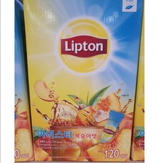 립톤 아이스티 복숭아맛, 14g, 120개입, 1개