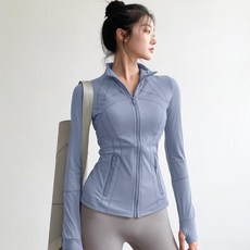 運動外套女立領緊身顯瘦健身服跑步速乾上衣