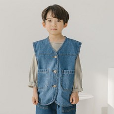 VAVKID'S 牛仔背心