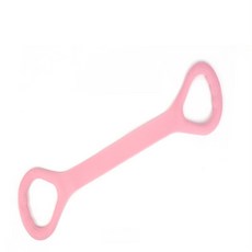 멀티디자인 스트레칭 밴드 가슴운동밴드, 38cm - 핑크