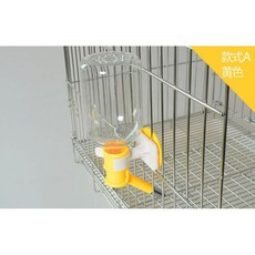 懸掛式寵物飲水器 500ml 飲水瓶 狗狗自動喂水器, 1個, 黃色