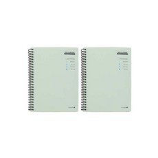 모닝글로리 4000 테마컬러 스프링노트 20절, 그린, 2개 그린, 2개