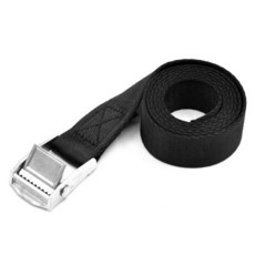 화물용 3m 고정 25mm 스트랩 벨트, 블랙 25mm x 3m