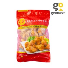 냉동 씨피 로스트 스파이시 핫윙 봉 닭다리, 1개, 1kg