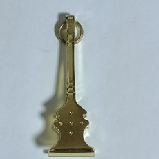 不銹鋼拔毛夾 適用於鬍鬚眉毛與家禽毛髮清理, 陞級版閃亮金色1個裝