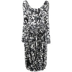 스텔라매카트니 그래픽 프린트 저지 드레스