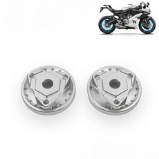 오토바이 프론트 서스펜션 포크 프리로드 조절기 캡 가드 커버, 10. N