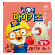 뉴케어 마이키즈 딸기맛 150ml 24개 딸기맛 어린이 균형영양식! 성장기 아이를 위한 균형 영양 맛과 건강을 모두 잡다! 아이도 좋아하는 딸기맛! 엄마는 영양 설계에 안심