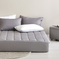 두배 도톰한 모달 100% 누빔 토퍼형 높은 매트리스 커버 올인원 패드일체형 호텔 침대 커버