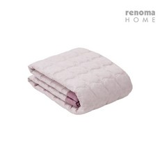 매장정품 renoma 홈 테스자수 양면패드 Q 1682046, 핑크