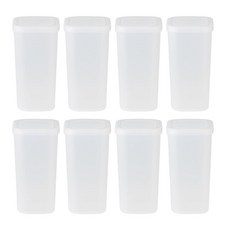 무인양품 폴리프로필렌 분말 제품 보존용기 8개