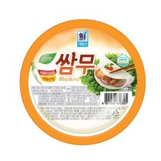 사조대림 쌈무 새콤한맛 350g, 4개