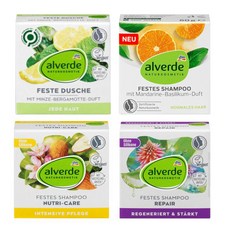 Alverde 알베르데 네이처 코스메틱 고체 비누 샴푸 60g 독일직배송, 2. 솔리드 샴푸 리페어, 6개