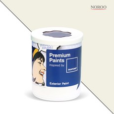 노루페인트 팬톤 외부용 실외 저광 페인트 1L, 11-4302 Cannoli Cream, 1개
