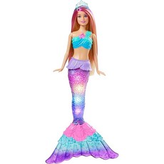 마텔(MATTEL) 바비(Barbie) 물속에서도 놀 수 있어! 키라키라 마리메이드 인형 3세 인형 HDJ36