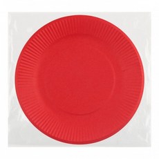 유니아트 2000 칼라종이접시 빨강 (10개입) chl+4872bi