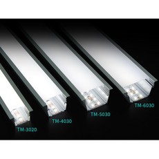 LED 라인조명케이스 타공날개형 매입 간접조명 인테리어 무드등 사무실, TM-6030