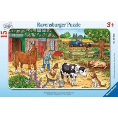 Ravensburger Happy Farm Life 직소 퍼즐 (15피스), Ravensburger Happy Farm Life 직
