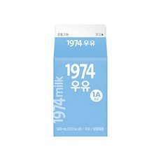 남양 1974 우유, 6개, 500ml