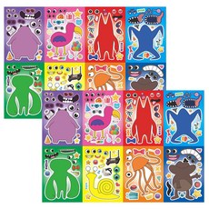 반반의 유치원 garten of banban 코디 스티커 16매 다꾸