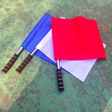 3컬러 메스게임 깃발 청기 백기 홍기, 하얀깃발, 상세페이지 참조