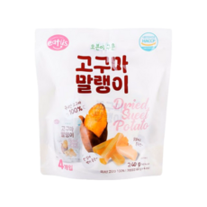 매홍 오븐에 구운 국내산 고구마말랭이, 240g, 1개