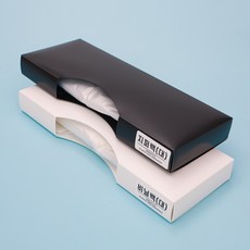 [비다하우스] 서랍정리함 비닐봉지 정리함, 화이트(대), 1개