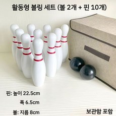 대형 볼링핀 볼링 재미 실내 완구 야유회 활동 핑거 체육대회, E. 23cm, 1개
