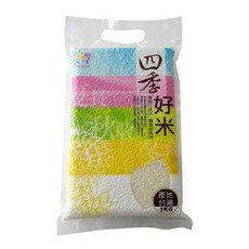 新乾坤 四季好米 台灣產地米 真空包裝, 1kg, 1個, CNS