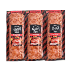 동원 그릴리 직화델리햄, 300g, 3개