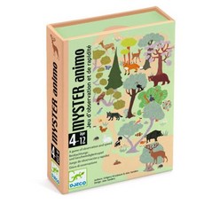 드제코 아스모디 MYSTER animo 미스테릭스 동물 보드게임, 혼합색상, 1개