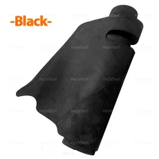 자동차 스웨이드 가죽 대시보드 커버 대시 매트 카펫 케이프 쿠션 대시매트 패드 포드 에베레스트 레인저, 01 Black, 01 Left Hand Drive