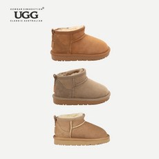 [빠른출고] 호주어그 정품 오즈웨어 UGG 키즈 클래식 울트라 미니 부츠 어그부츠 양털 겨울신발 겨울부츠 OB658K