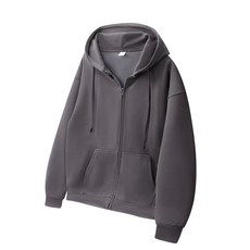 남녀공용 무지 후드집업 오버핏 데일리 빅사이즈 Sevenmoon